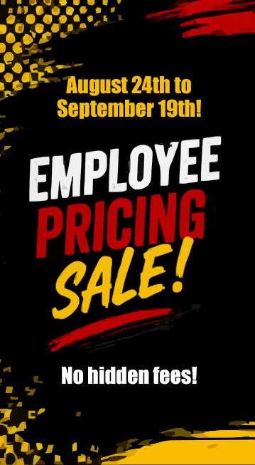 Campkin's Employee Pricing Sale — no hidden fees