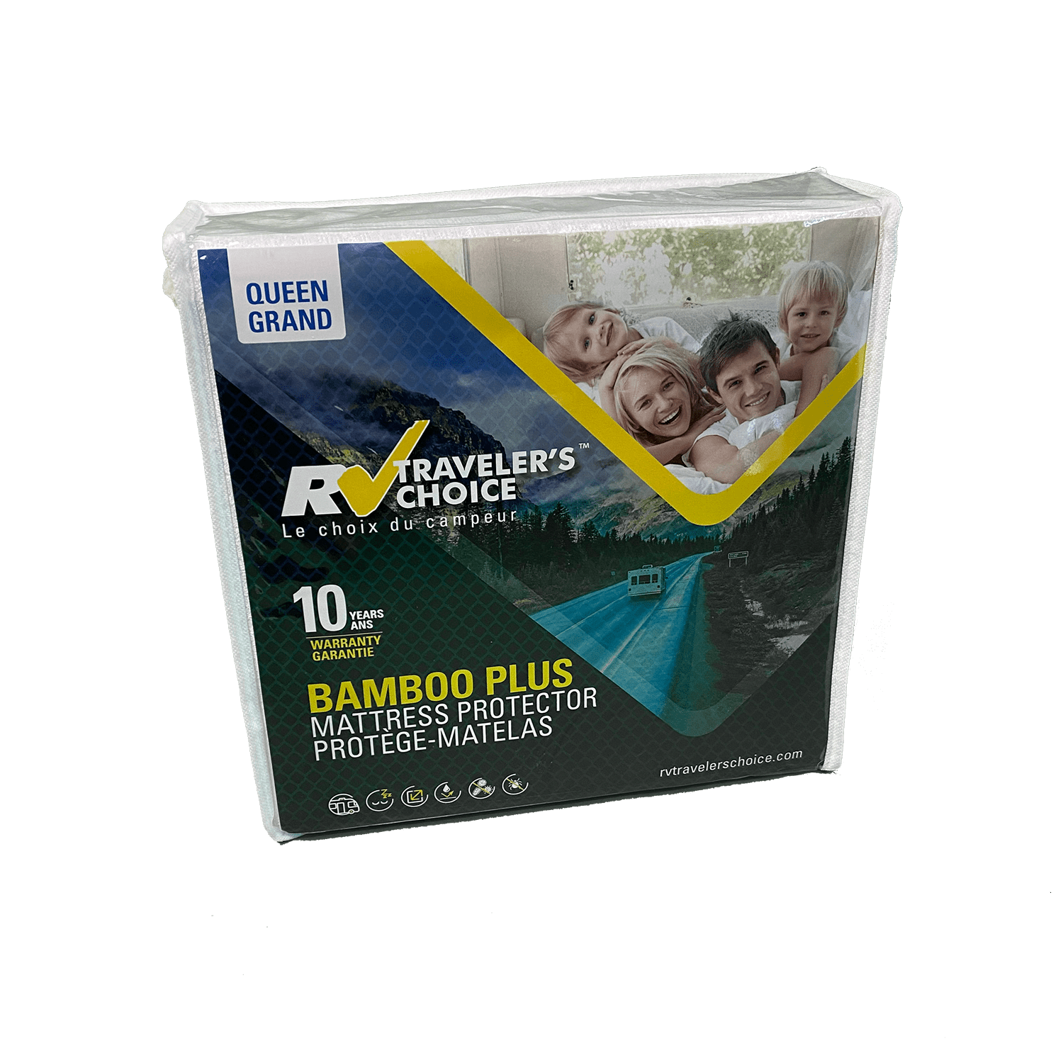 RV Traveler’s Choice Mattress Protector – Bamboo Plus